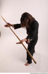 JAKUB STANDING POSE WITH SPEAR